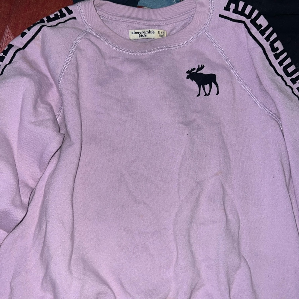 Abercrombie kids light purple sweatshirt